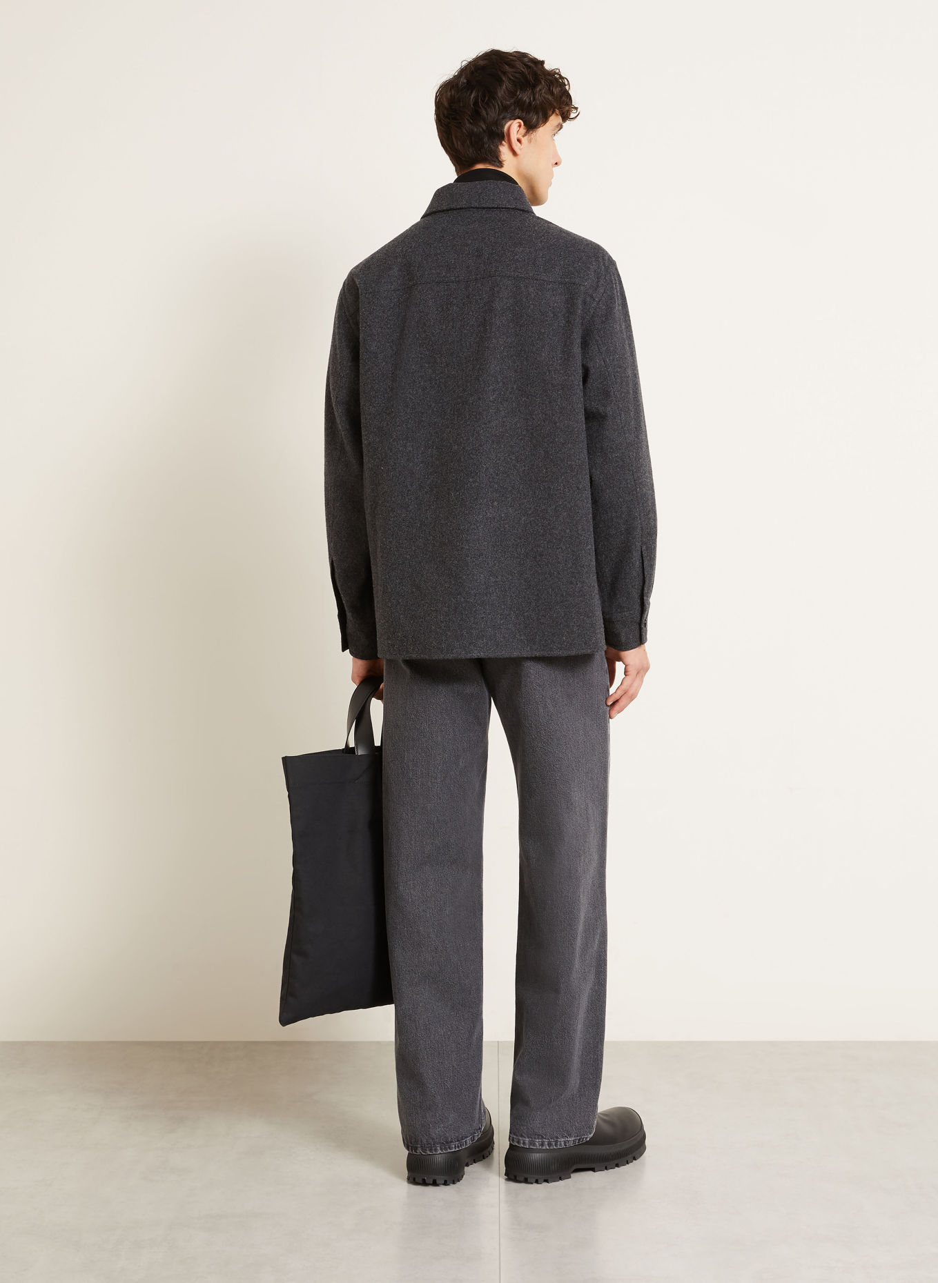 JIL SANDER Jeans met normale pasvorm: 069 LAVA STONE