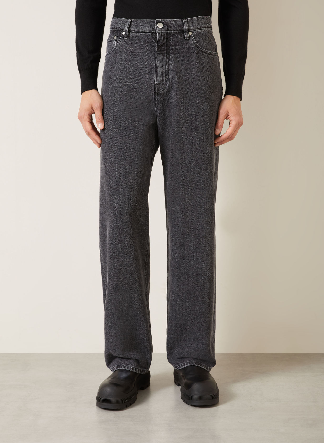 JIL SANDER Jeans met normale pasvorm: 069 LAVA STONE
