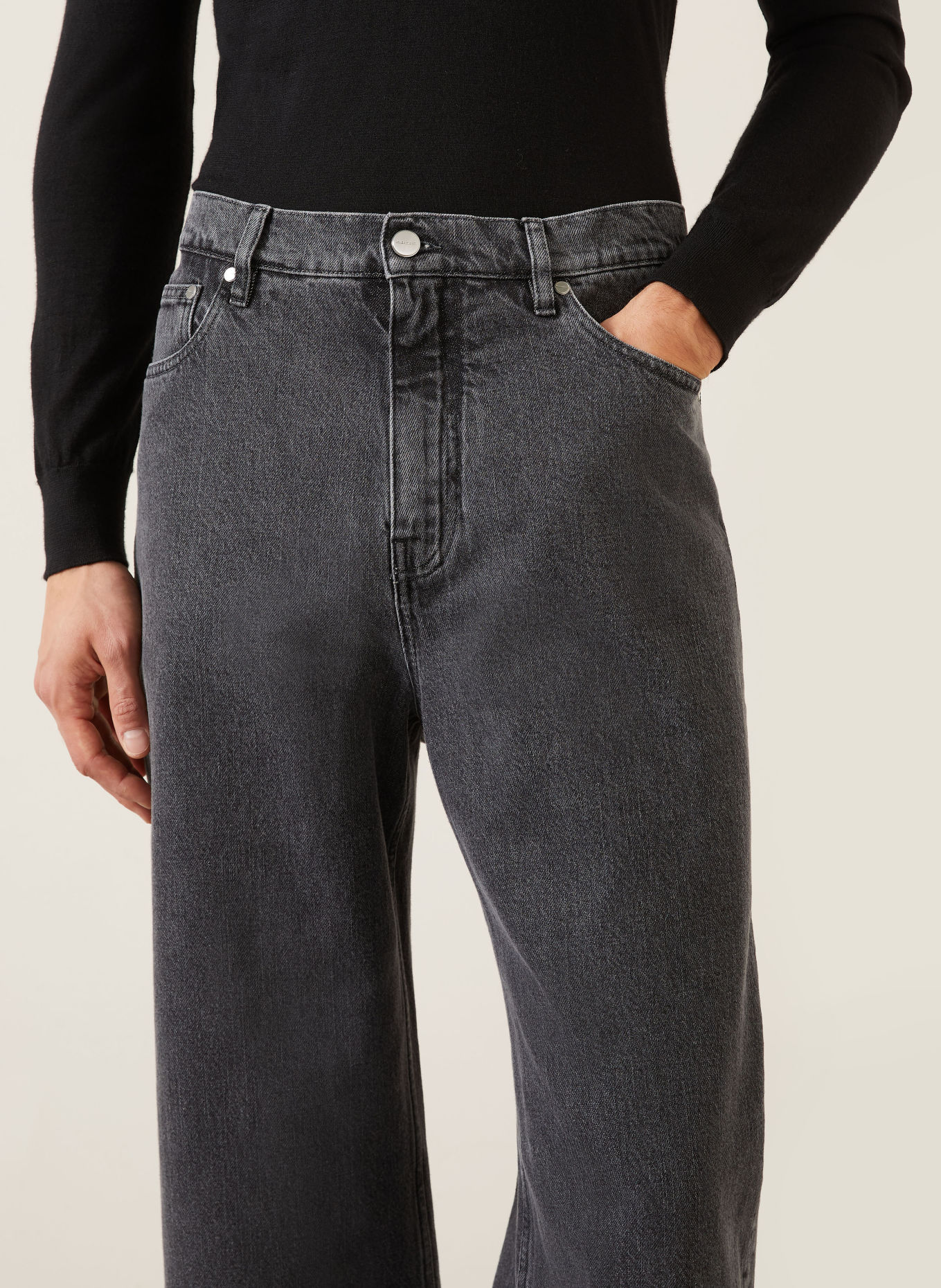 JIL SANDER Jeans met normale pasvorm: 069 LAVA STONE