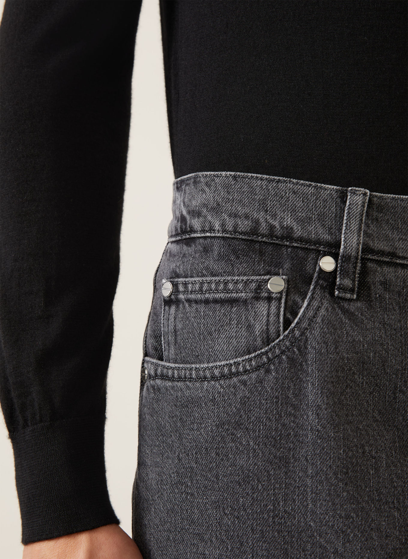 JIL SANDER Jeans met normale pasvorm: 069 LAVA STONE