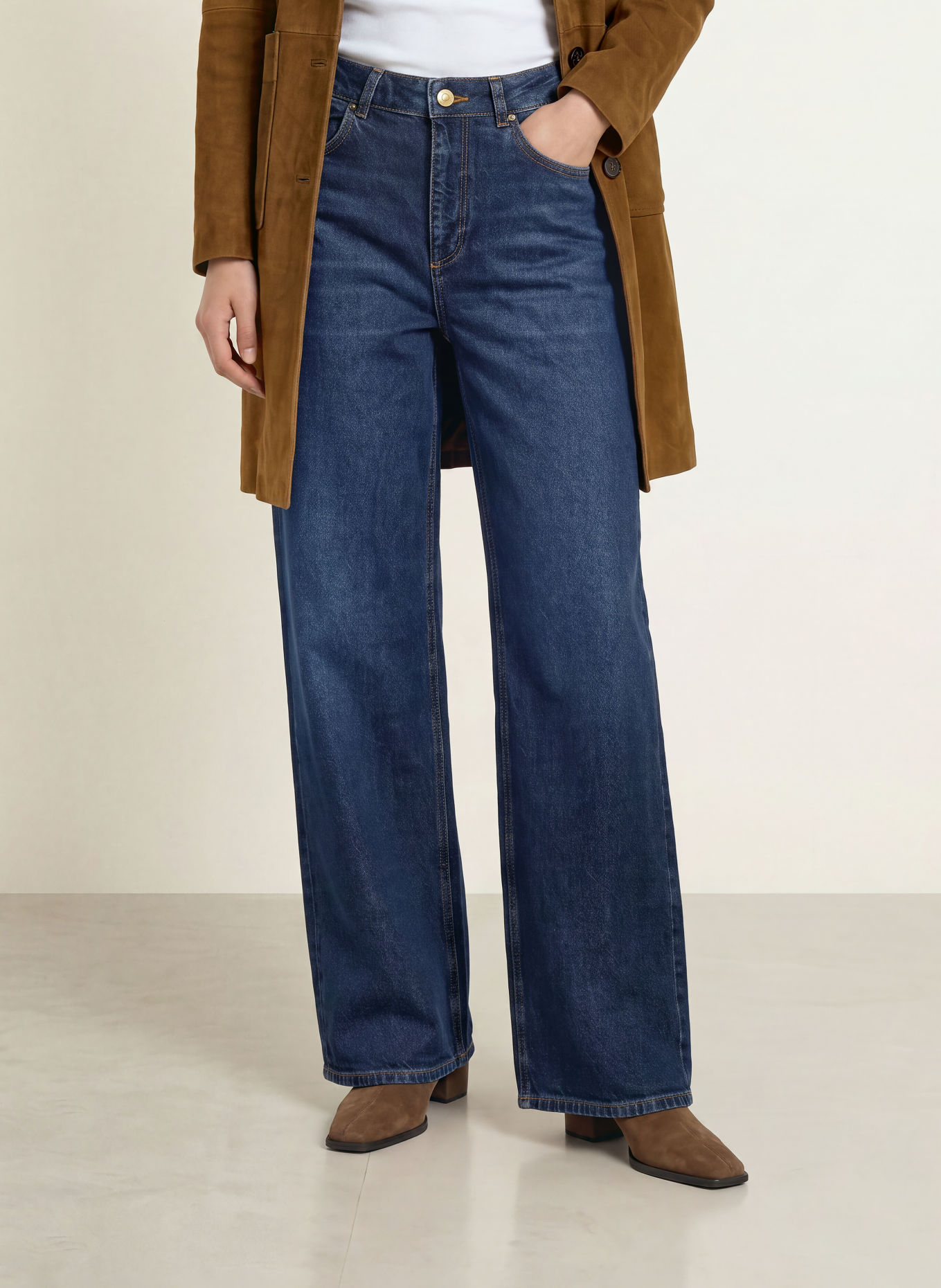MOS MOSH Straight jeans MMRELEE: 447 DARK BLUE