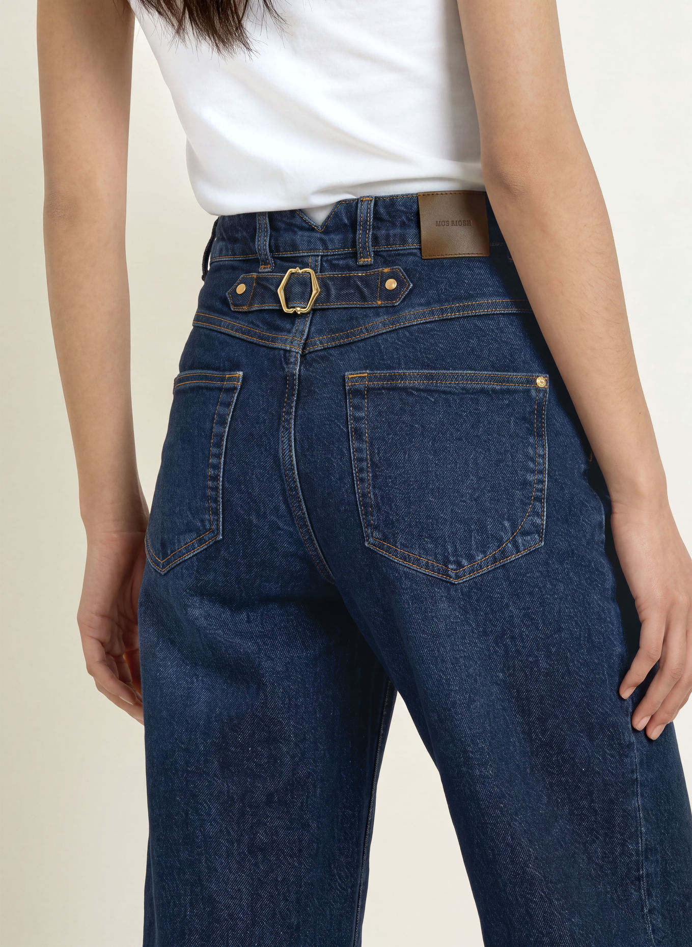 MOS MOSH Straight jeans MMRELEE: 447 DARK BLUE