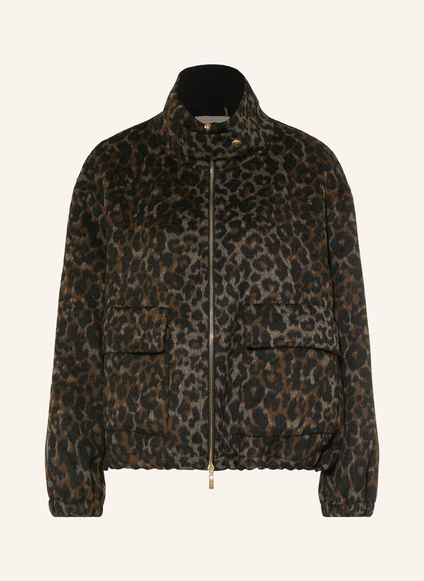 MOS MOSH Blouson MMCAMILLE: SCHWARZ / BRAUN / TAUPE