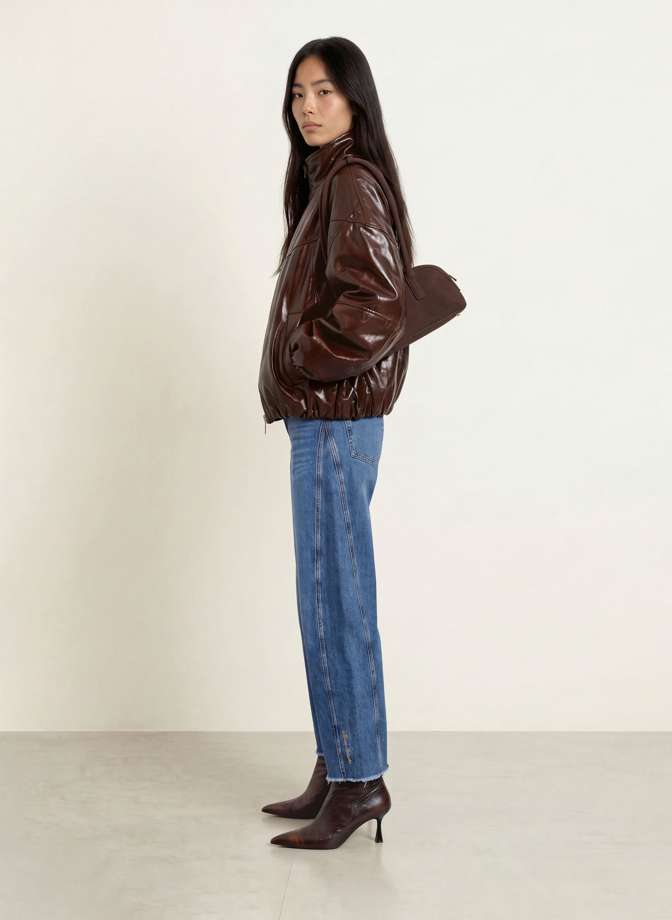 MOS MOSH Barrel-leg jeans MMELVA: 401 BLUE