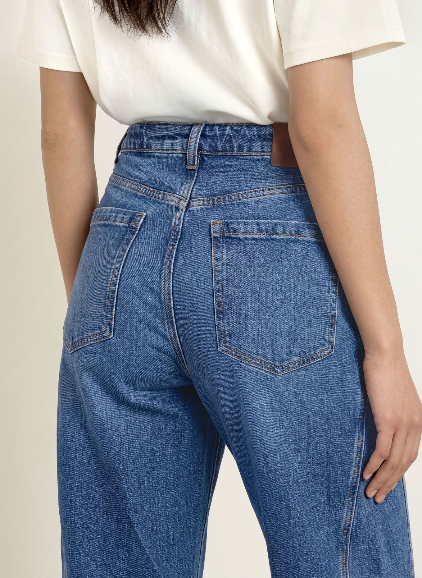 MOS MOSH Barrel-leg jeans MMELVA: 401 BLUE