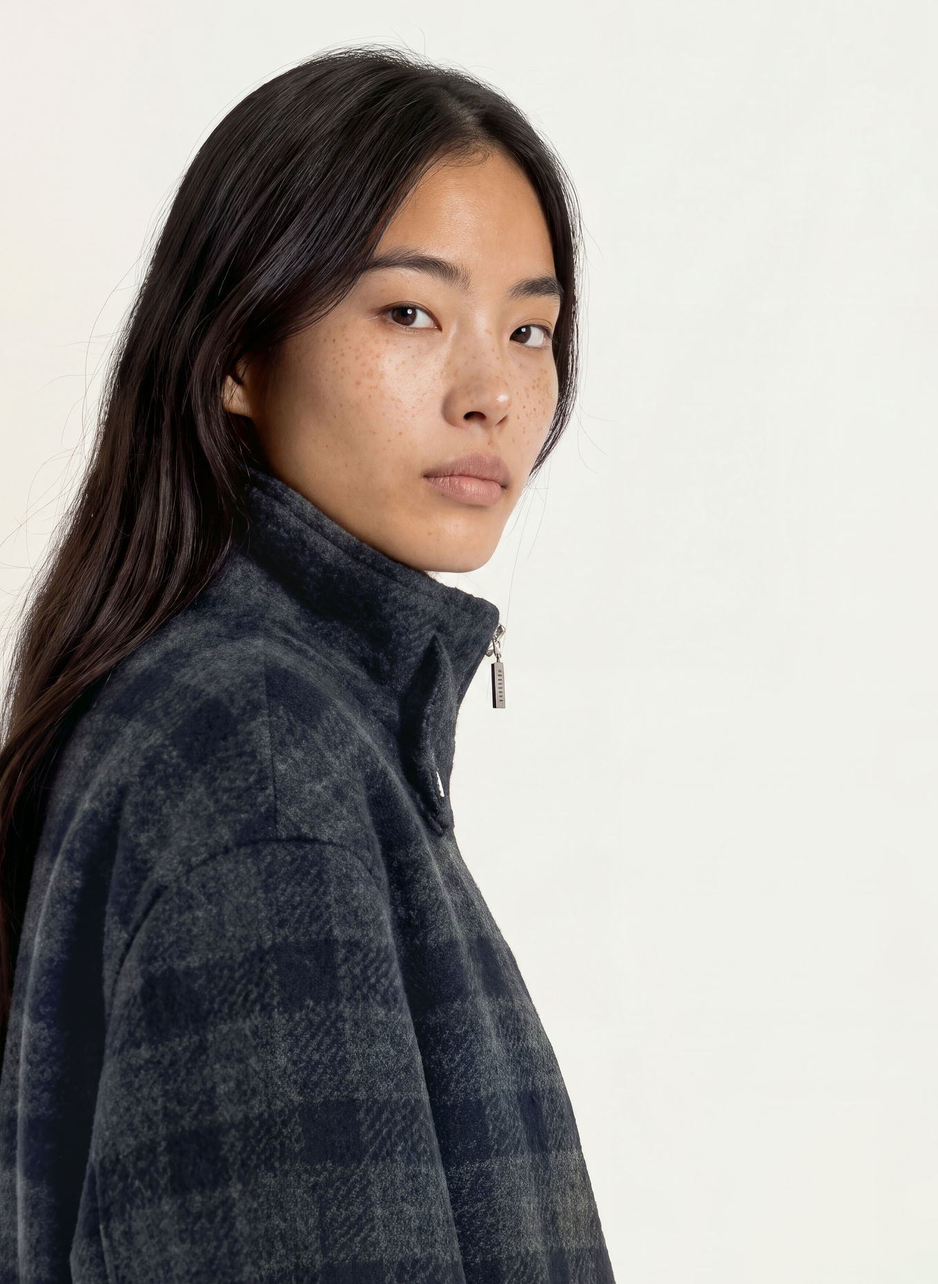 MOS MOSH Blouson MMCAMILLE: DUNKELBLAU / DUNKELGRAU / BLAU