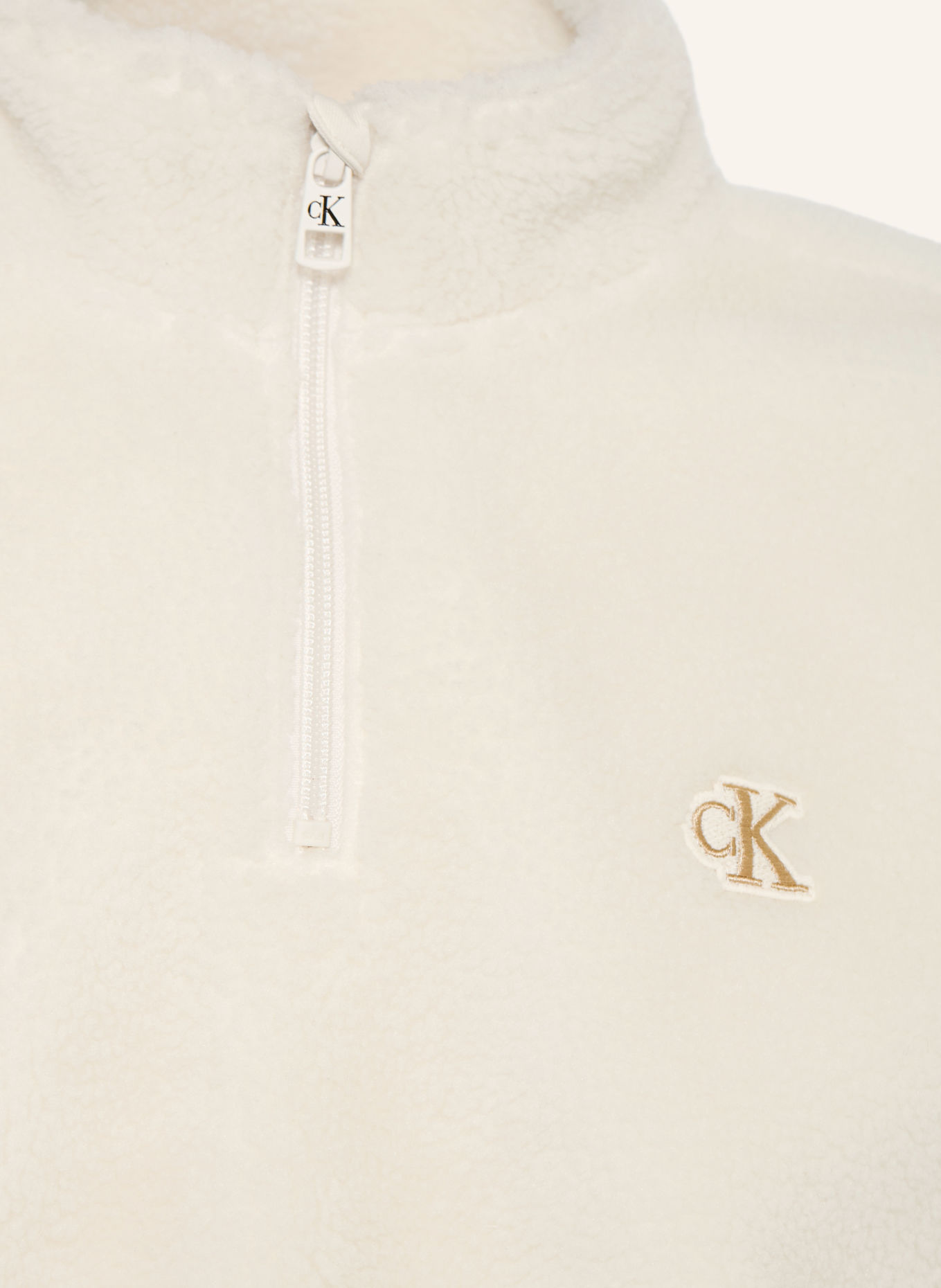 Calvin Klein Teddyfell-Troyer: CREME