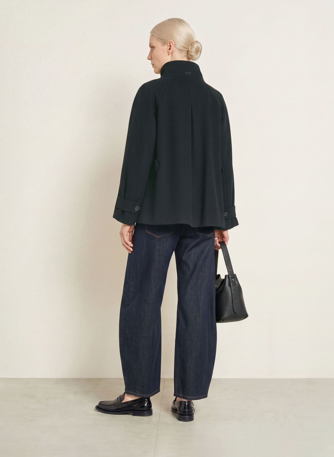 CINQUE CIJILA Jacket: BLACK