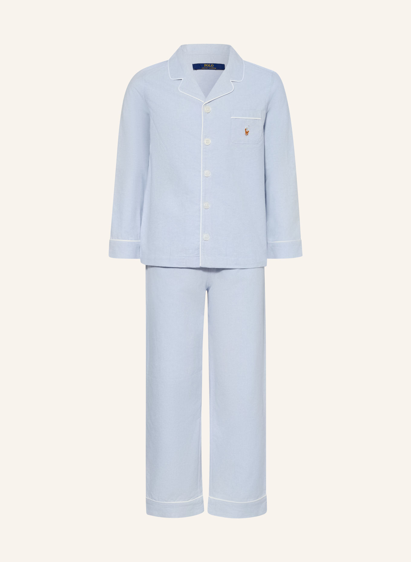 POLO RALPH LAUREN Pyjamas: LYSEBLÅ