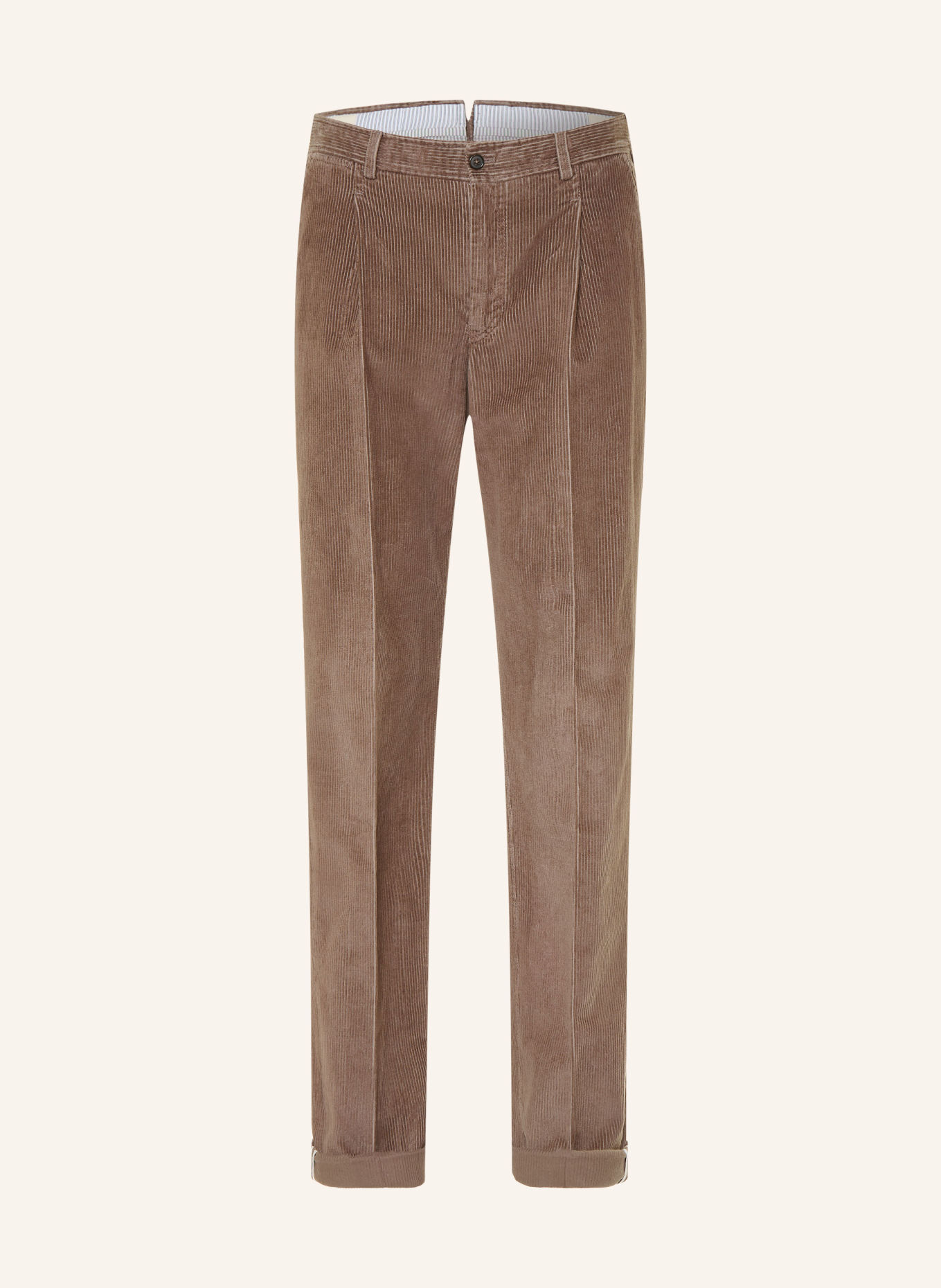 PT TORINO Cordchino Extra Slim Fit: LIGHT BROWN