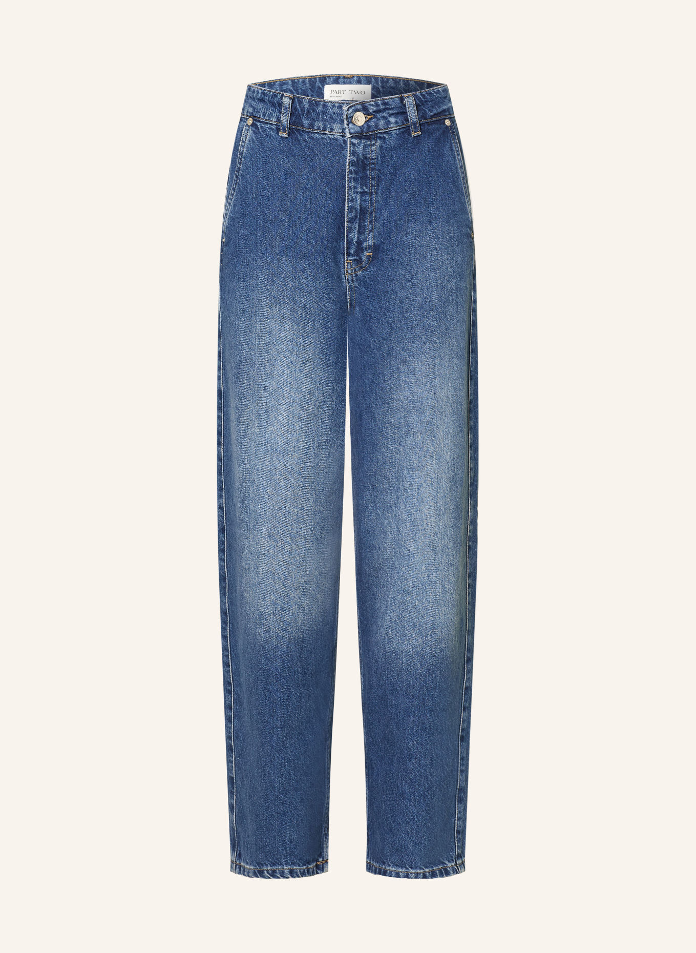 Part Two Barrel Jeans CHRISTELLPW: 300157 Medium Dark Blue Denim