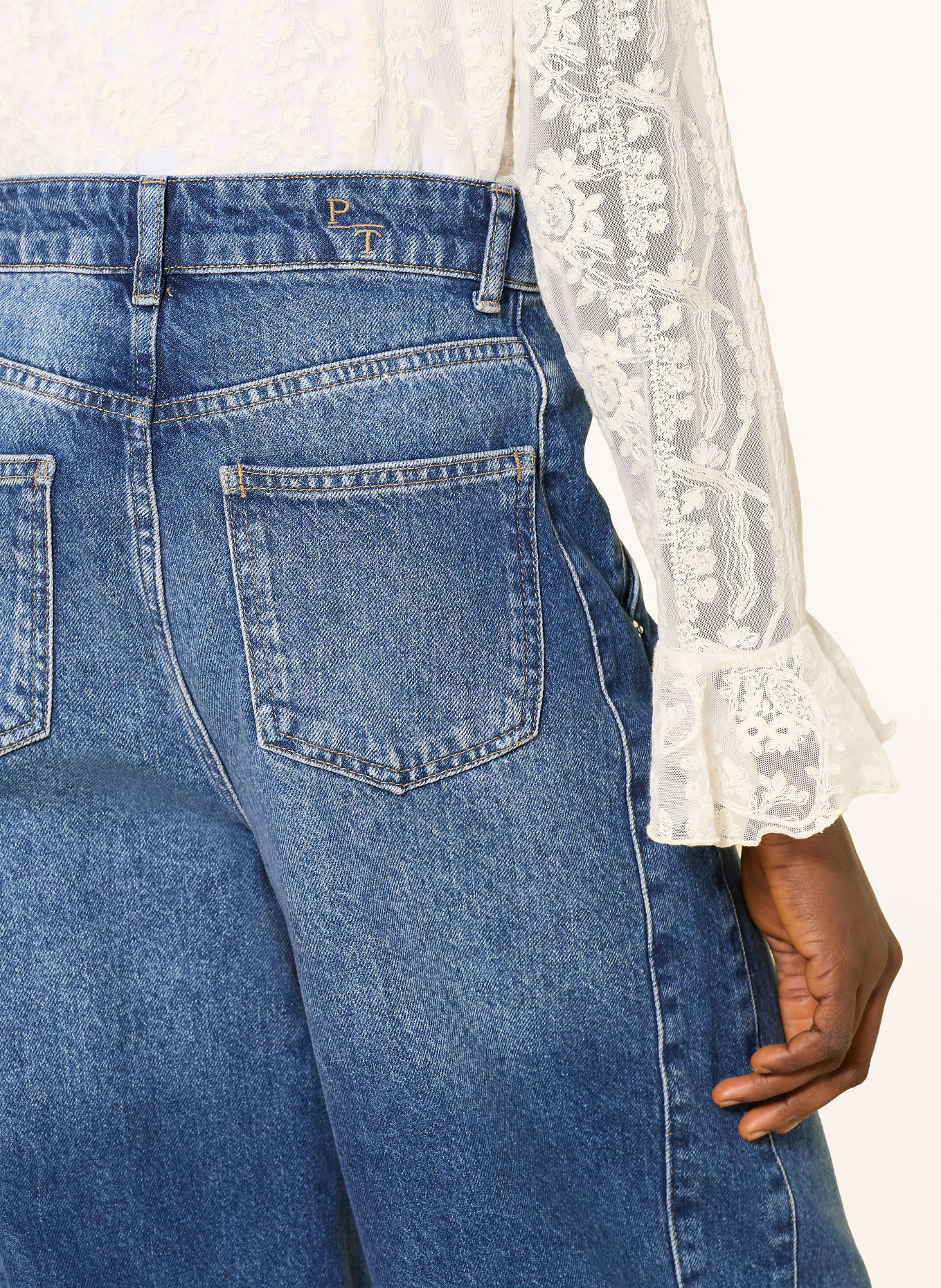 Part Two Barrel Jeans CHRISTELLPW: 300157 Medium Dark Blue Denim