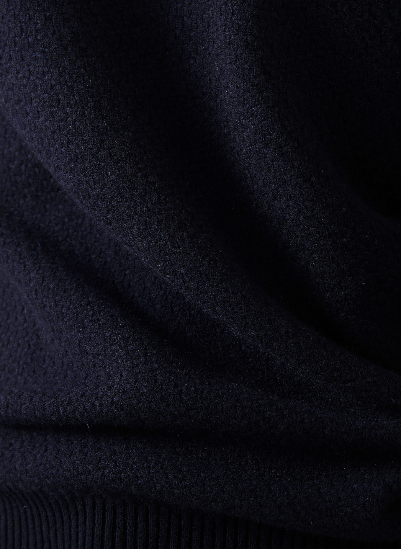 FIORONI Kasjmiertrui: DONKERBLAUW
