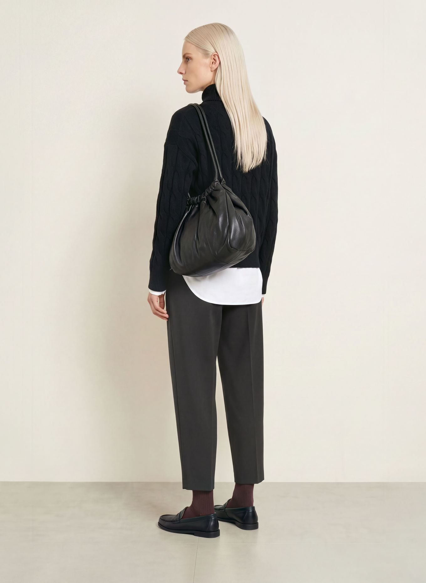 TOMMY HILFIGER Broek: ZWART
