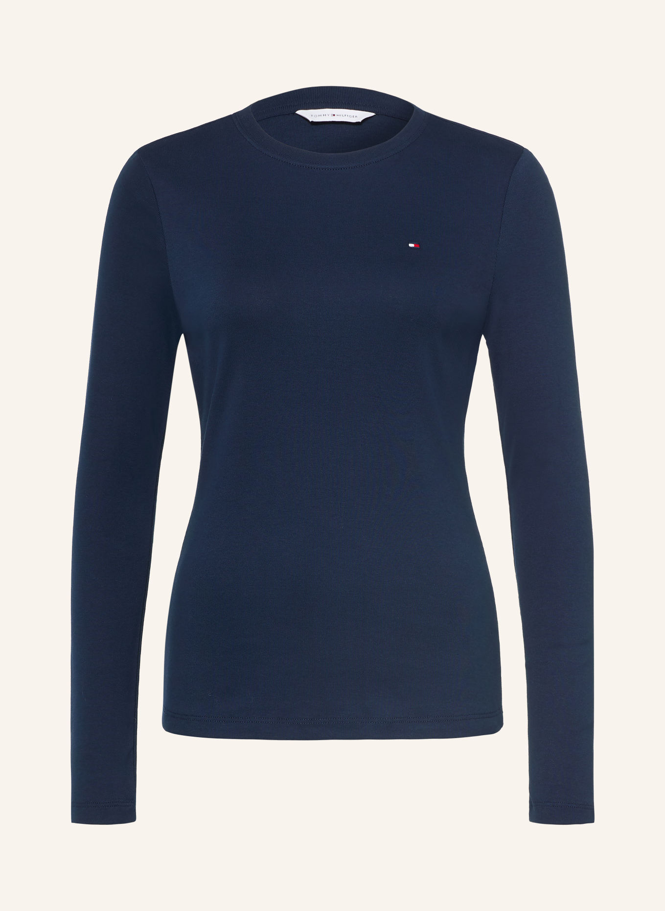 TOMMY HILFIGER Longsleeve: DONKERBLAUW
