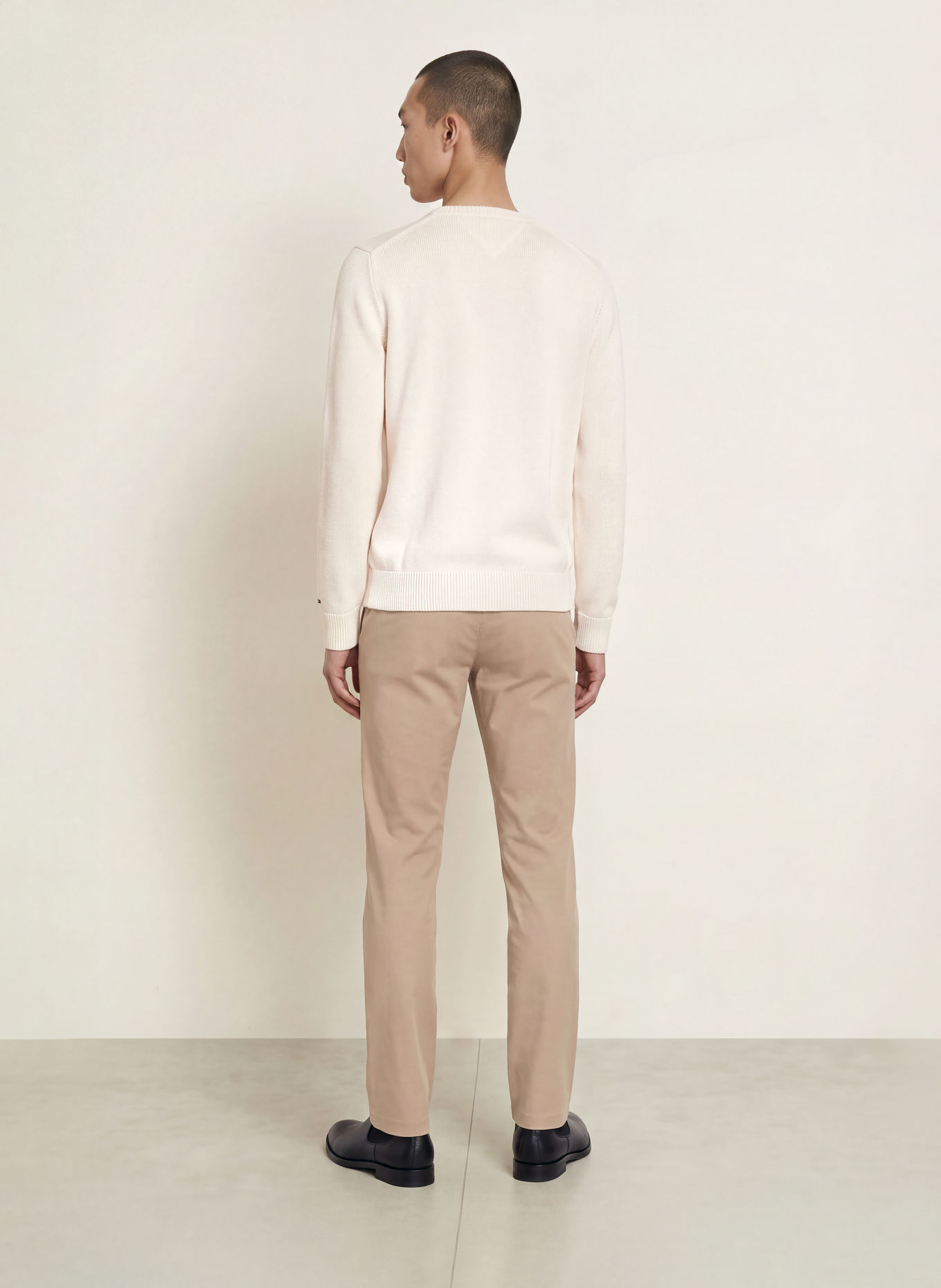 TOMMY HILFIGER Tröja: GRÄDDE / RÖD / SVART