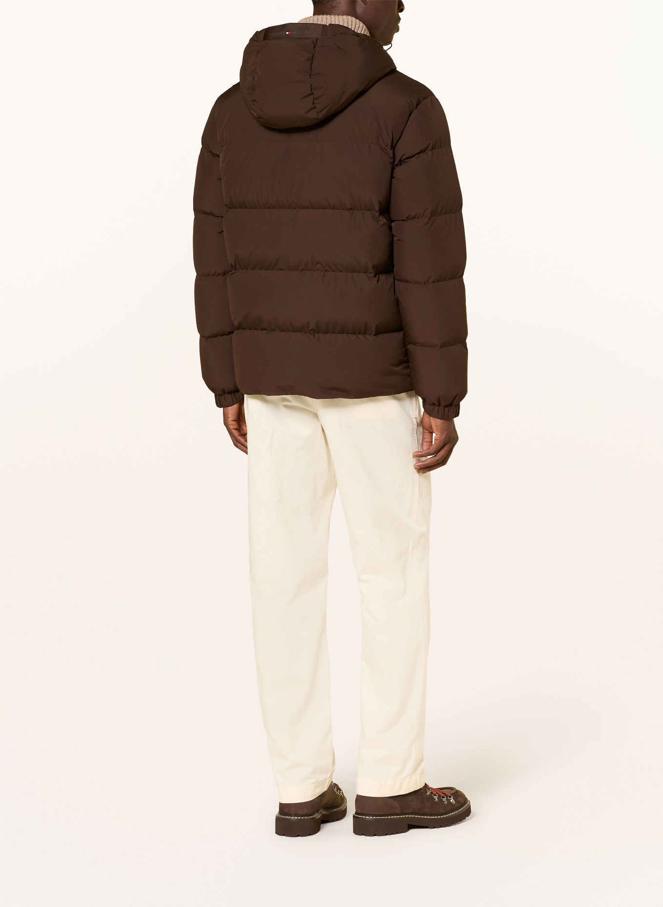 TOMMY HILFIGER Doudoune: MARRON FONCÉ