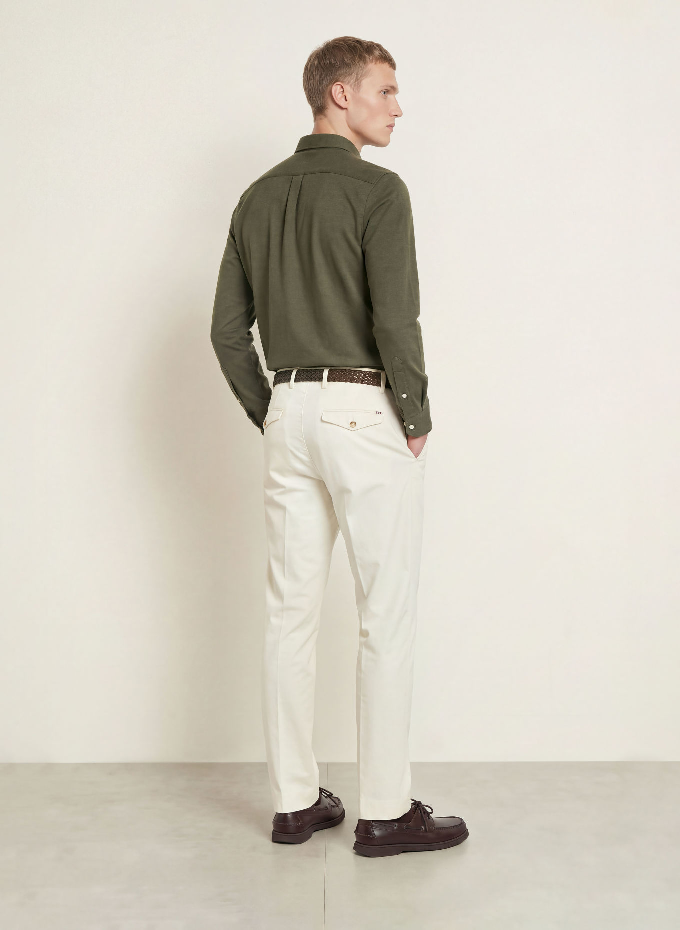 TOMMY HILFIGER Piqué-Hemd Slim Ft: DUNKELGRÜN