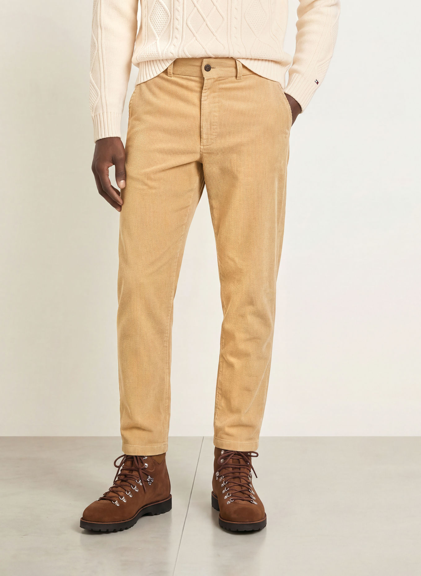 TOMMY HILFIGER Cordchino DOVER Regular Straight Fit: CAMEL