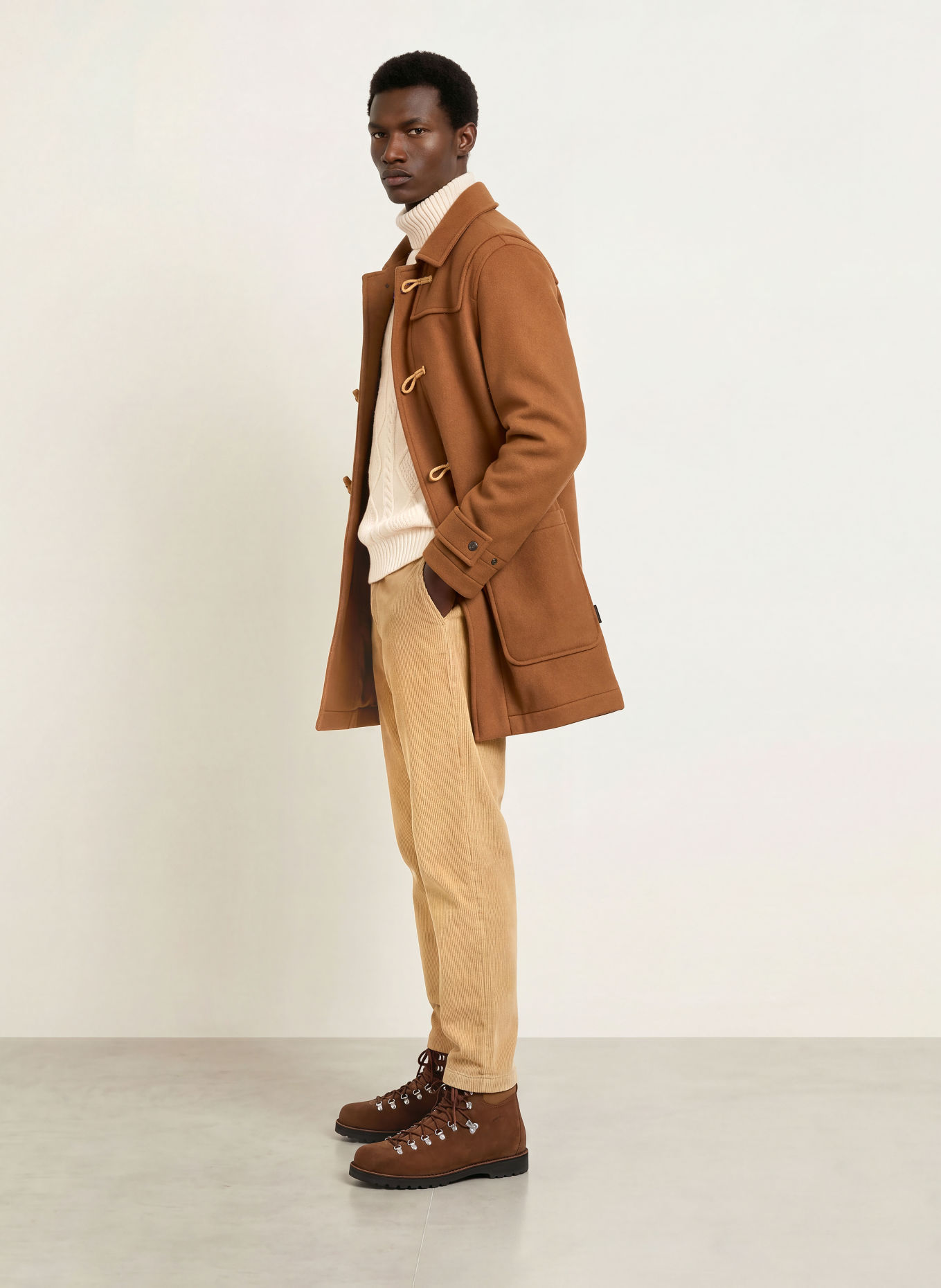 TOMMY HILFIGER Cordchino DOVER Regular Straight Fit: CAMEL
