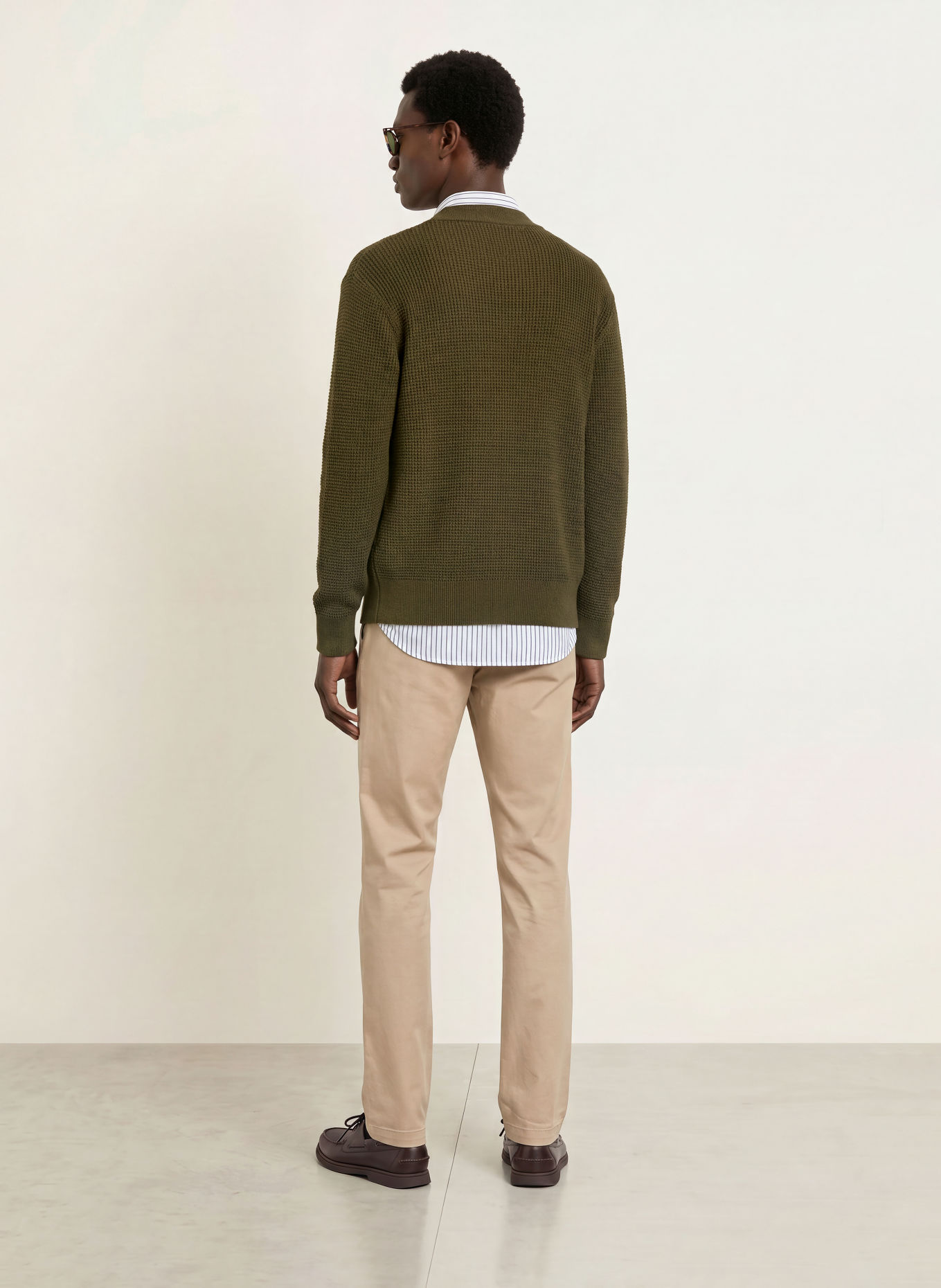 TOMMY HILFIGER Cardigan: GREEN