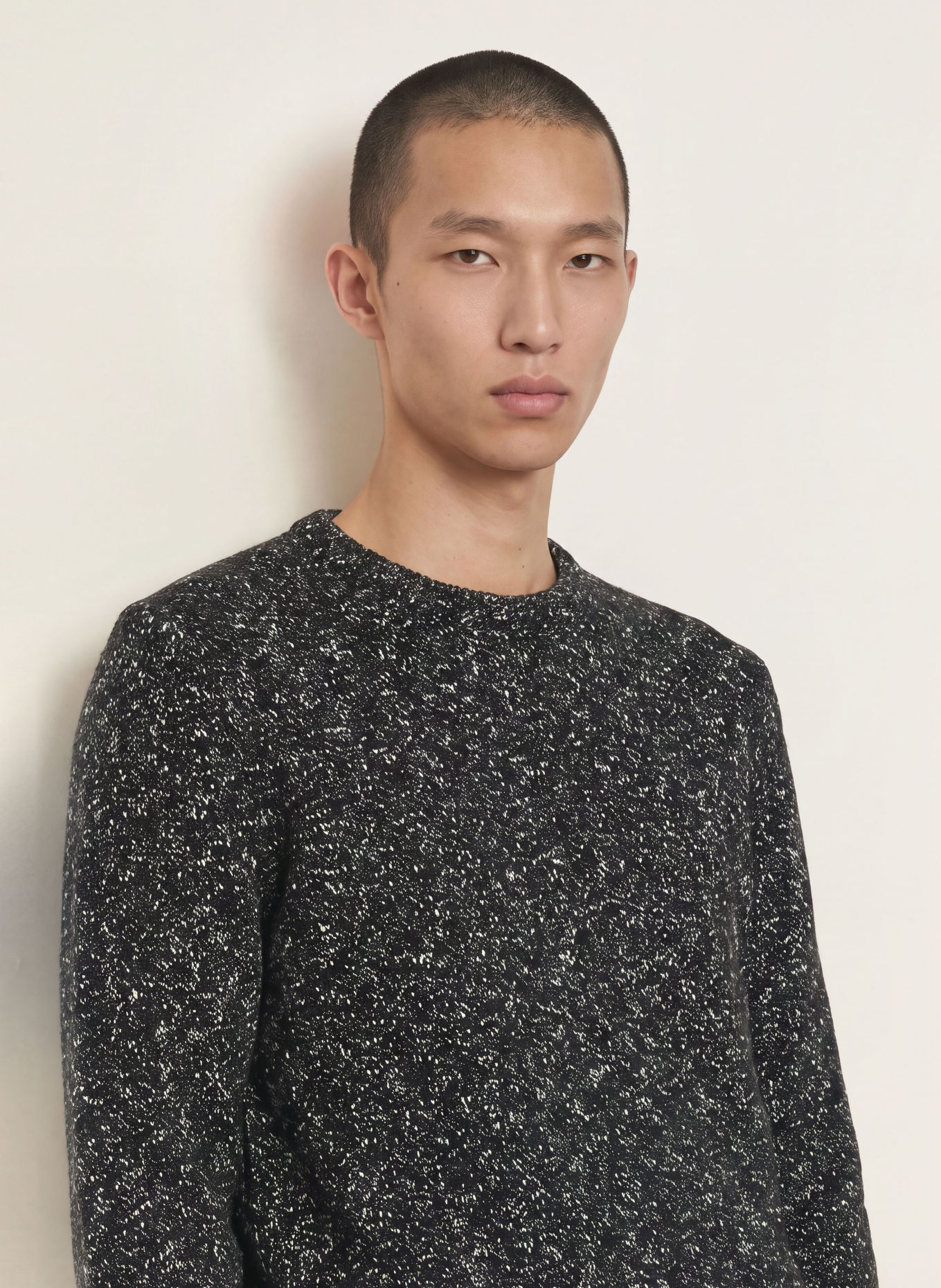 TOMMY HILFIGER Pullover: DUNKELBLAU / WEISS