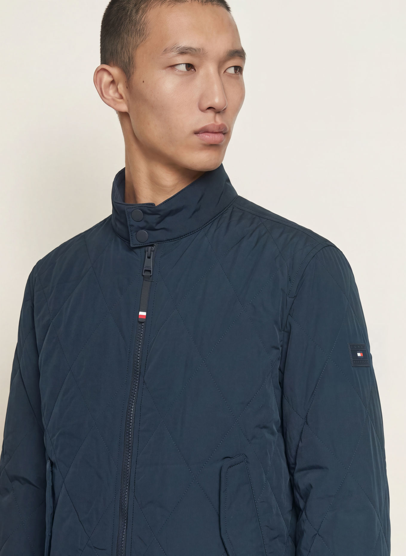 TOMMY HILFIGER Płaszcz wierzchni: GRANATOWY