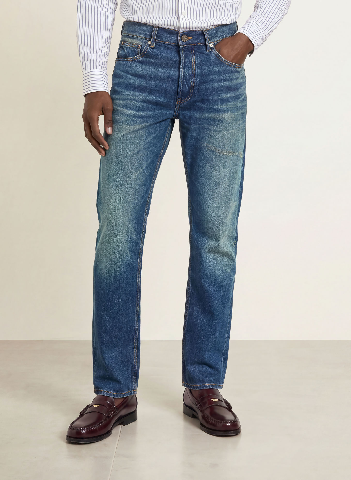 TOMMY HILFIGER Jeans DOVER Regular Straight Fit: 1BD Sebas Indigo