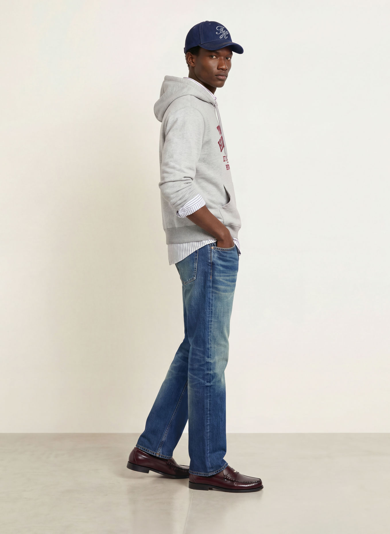 TOMMY HILFIGER Jeans DOVER Regular Straight Fit: 1BD Sebas Indigo