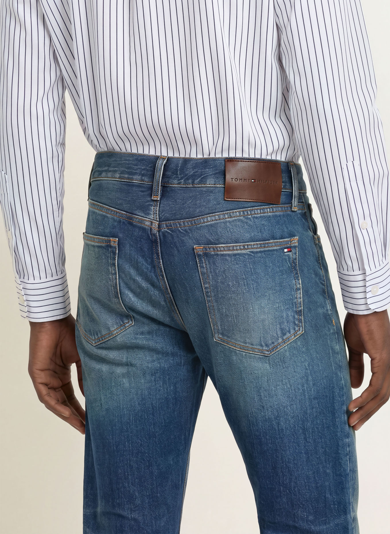 TOMMY HILFIGER Jeans DOVER Regular Straight Fit: 1BD Sebas Indigo