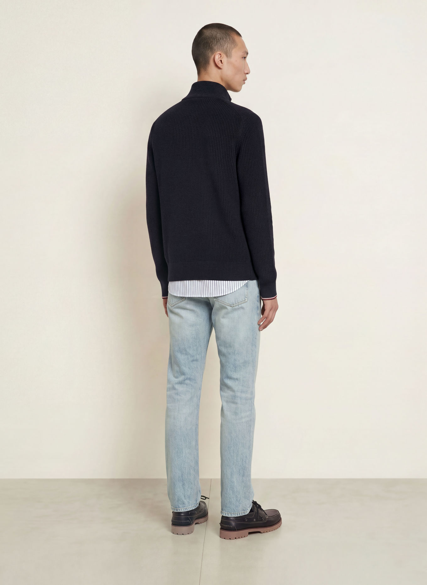 TOMMY HILFIGER Gilet: BLEU FONCÉ