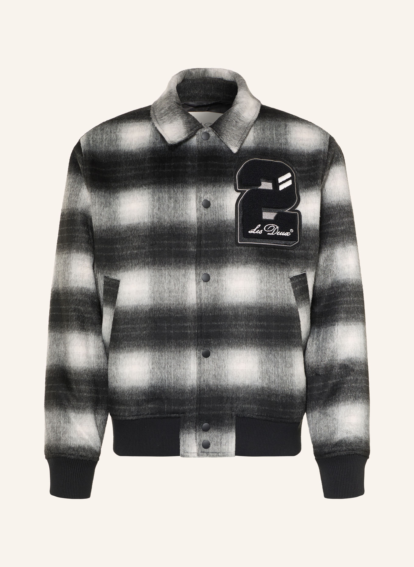 LES DEUX Blouson: GRAU / HELLGRAU / DUNKELGRAU