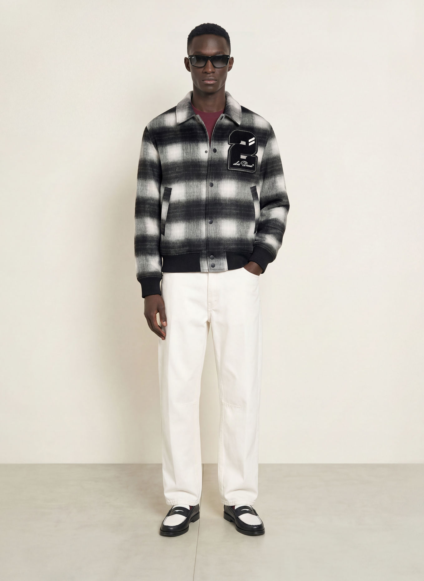 LES DEUX Blouson: GRAU / HELLGRAU / DUNKELGRAU