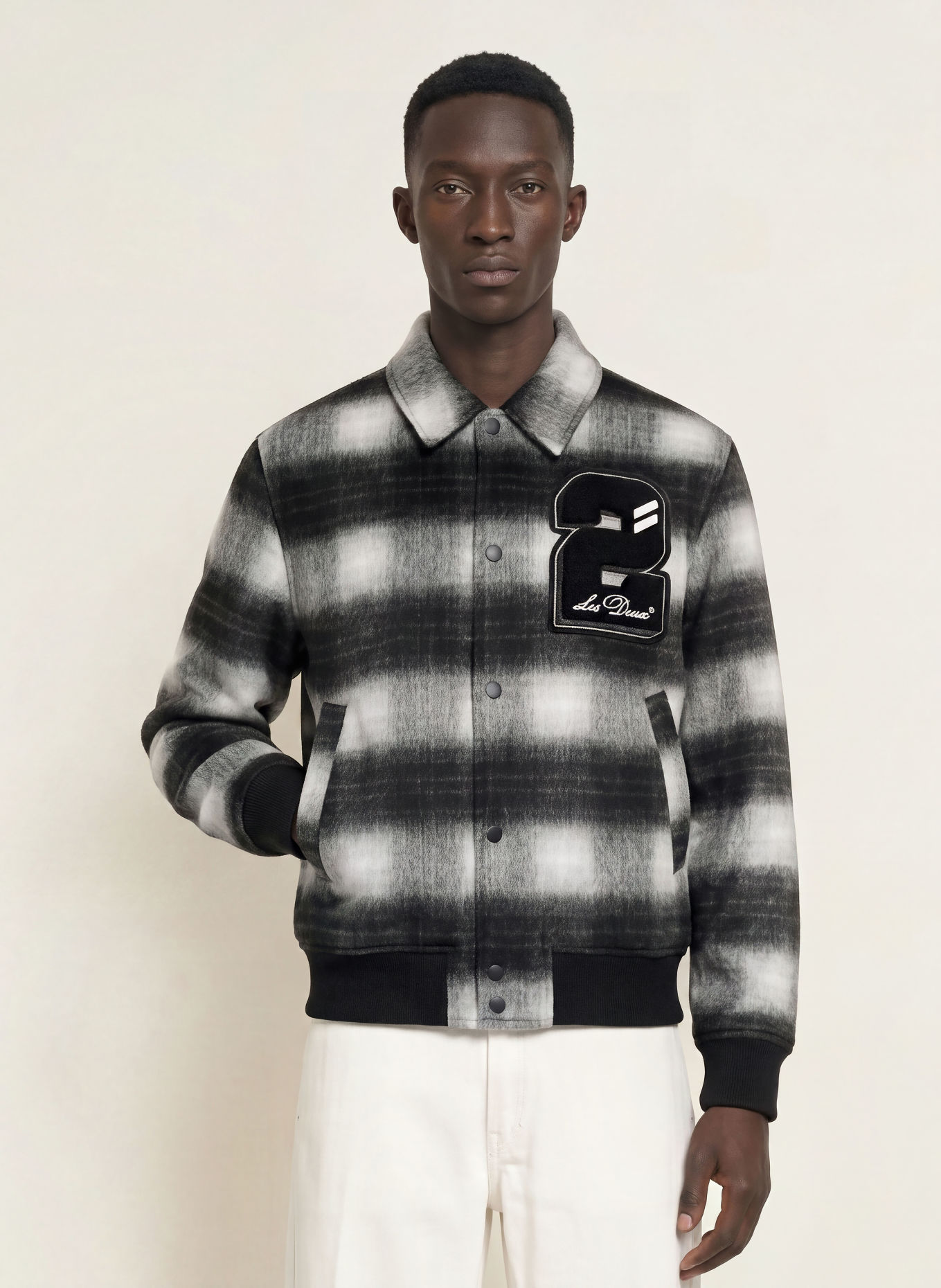 LES DEUX Blouson: GRAU / HELLGRAU / DUNKELGRAU