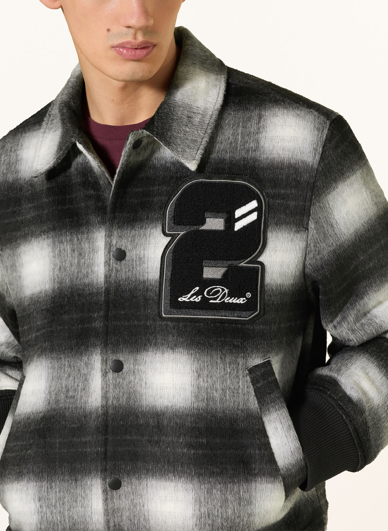 LES DEUX Blouson: GRAU / HELLGRAU / DUNKELGRAU