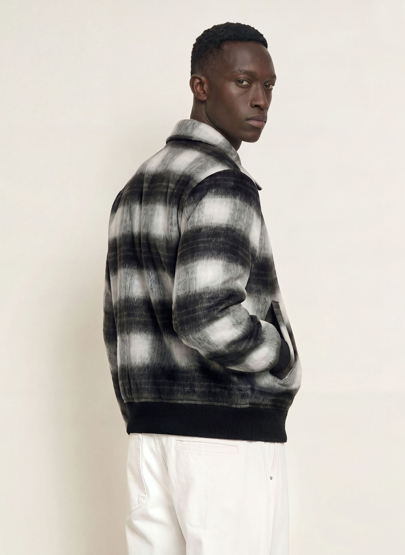LES DEUX Blouson: GRAU / HELLGRAU / DUNKELGRAU
