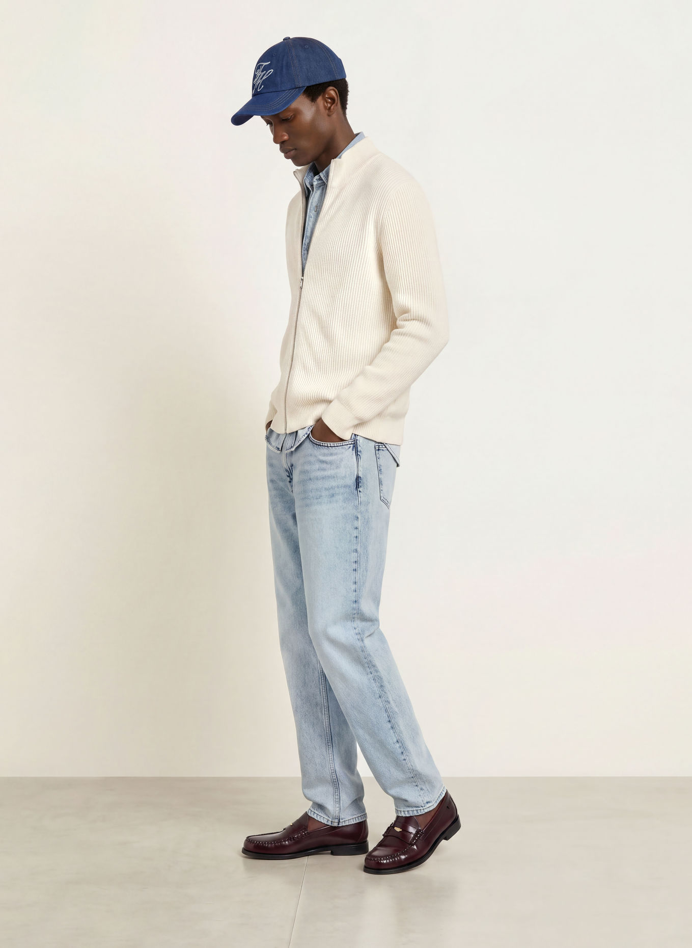 LES DEUX Vest: ECRU