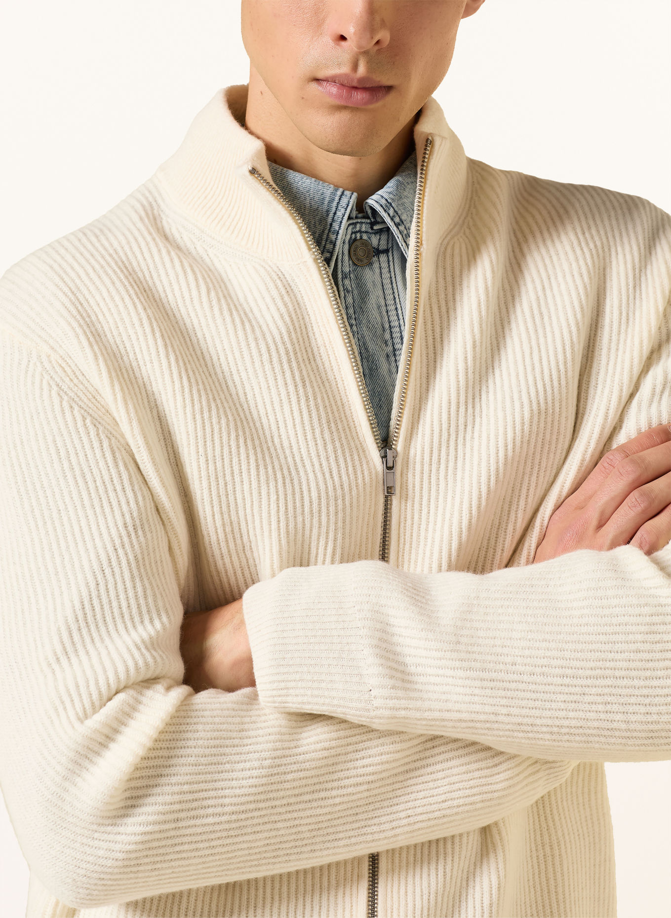 LES DEUX Vest: ECRU