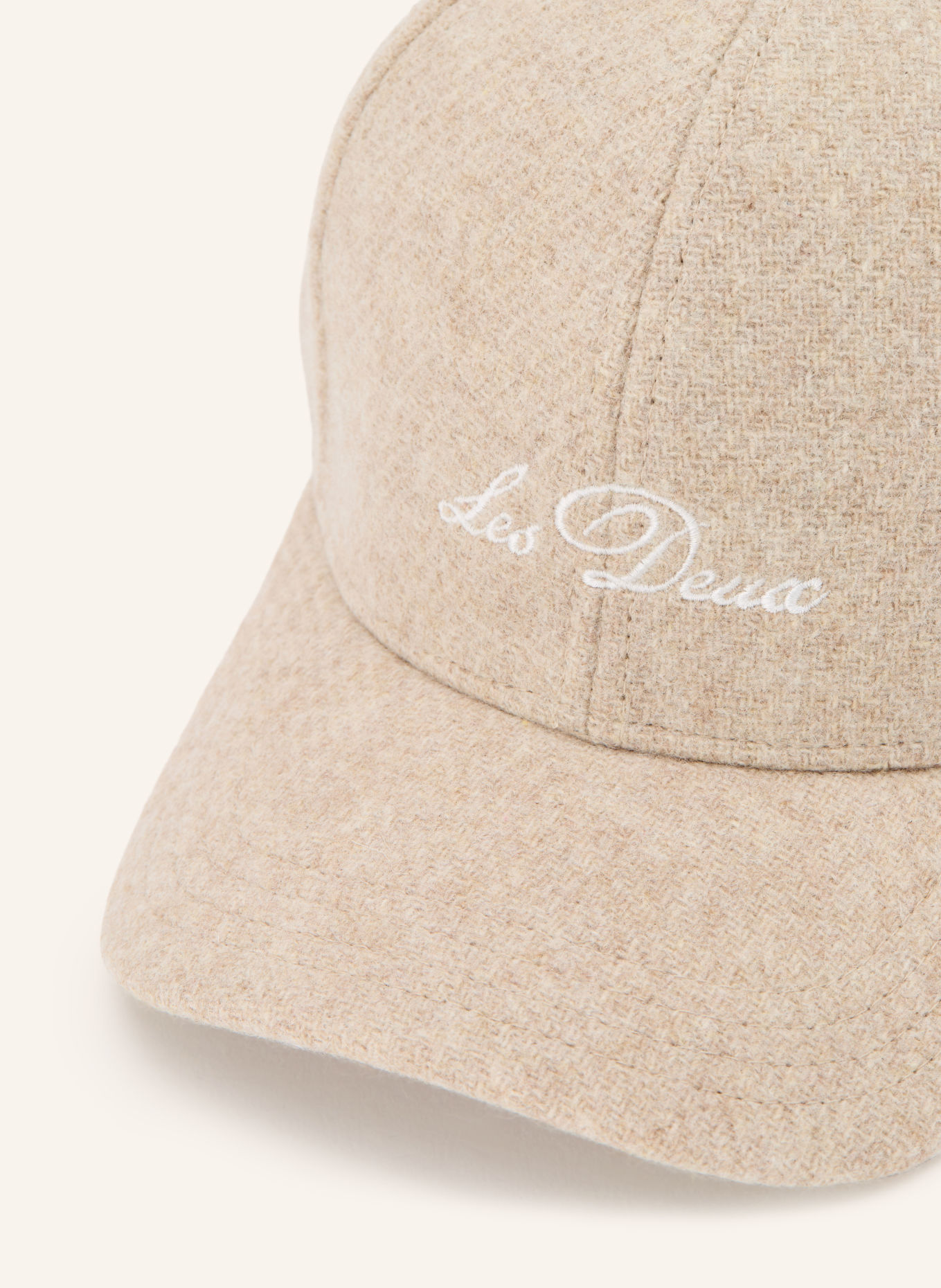 LES DEUX SIGNATURE Cap: CREAM
