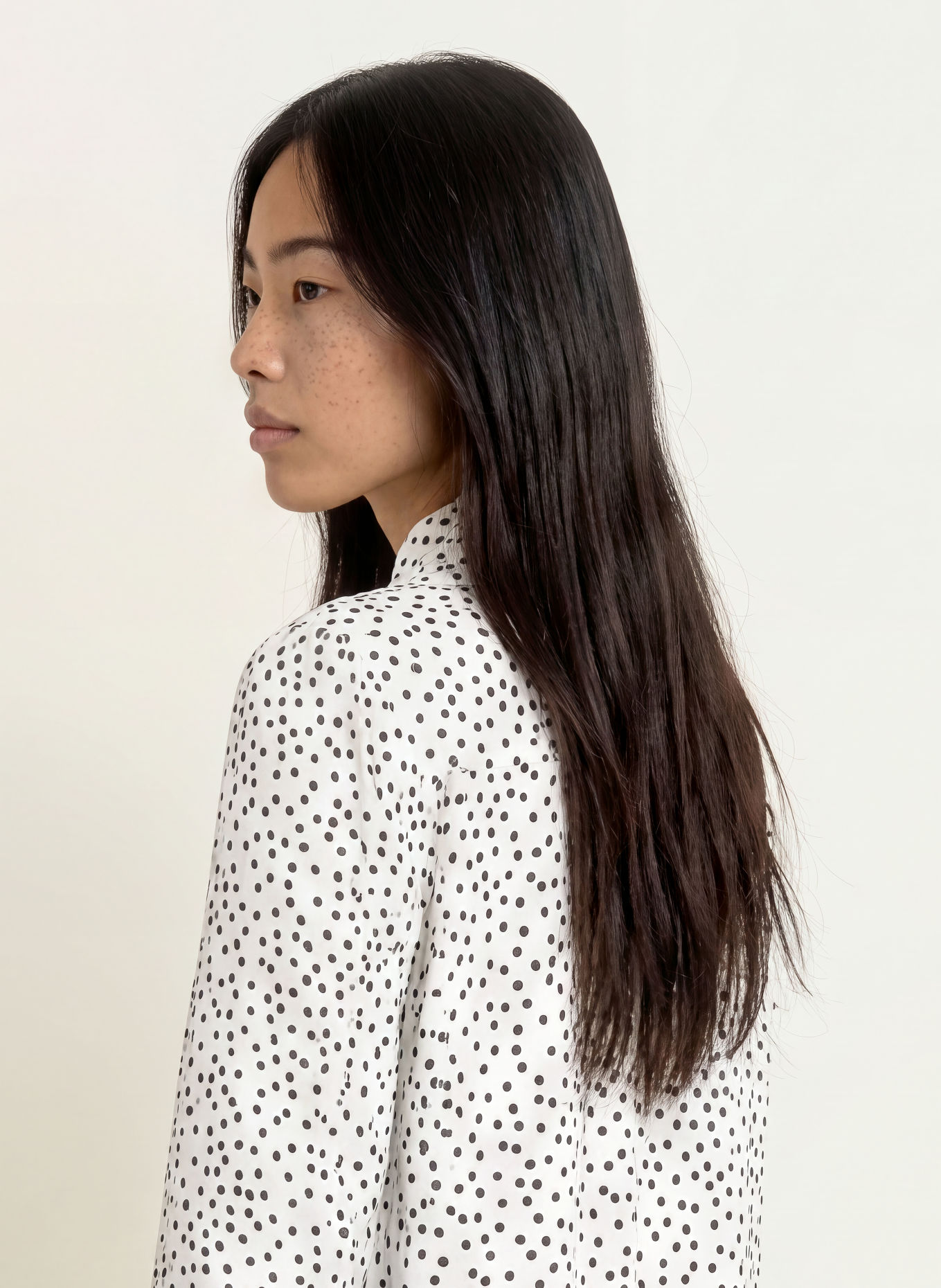 TOMMY HILFIGER Blouse à lavallière: BLANC / NOIR