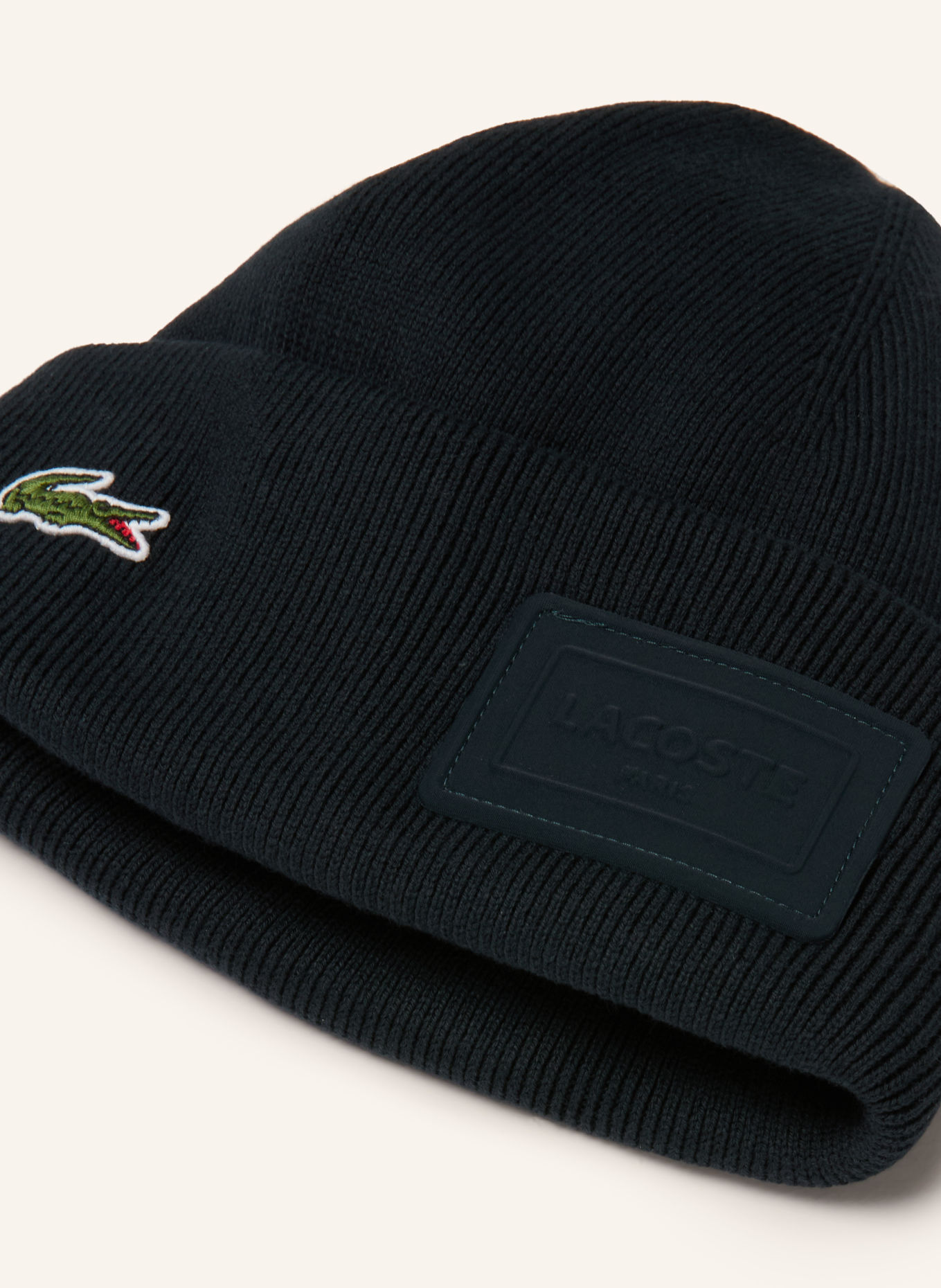 LACOSTE Mütze: DUNKELGRÜN