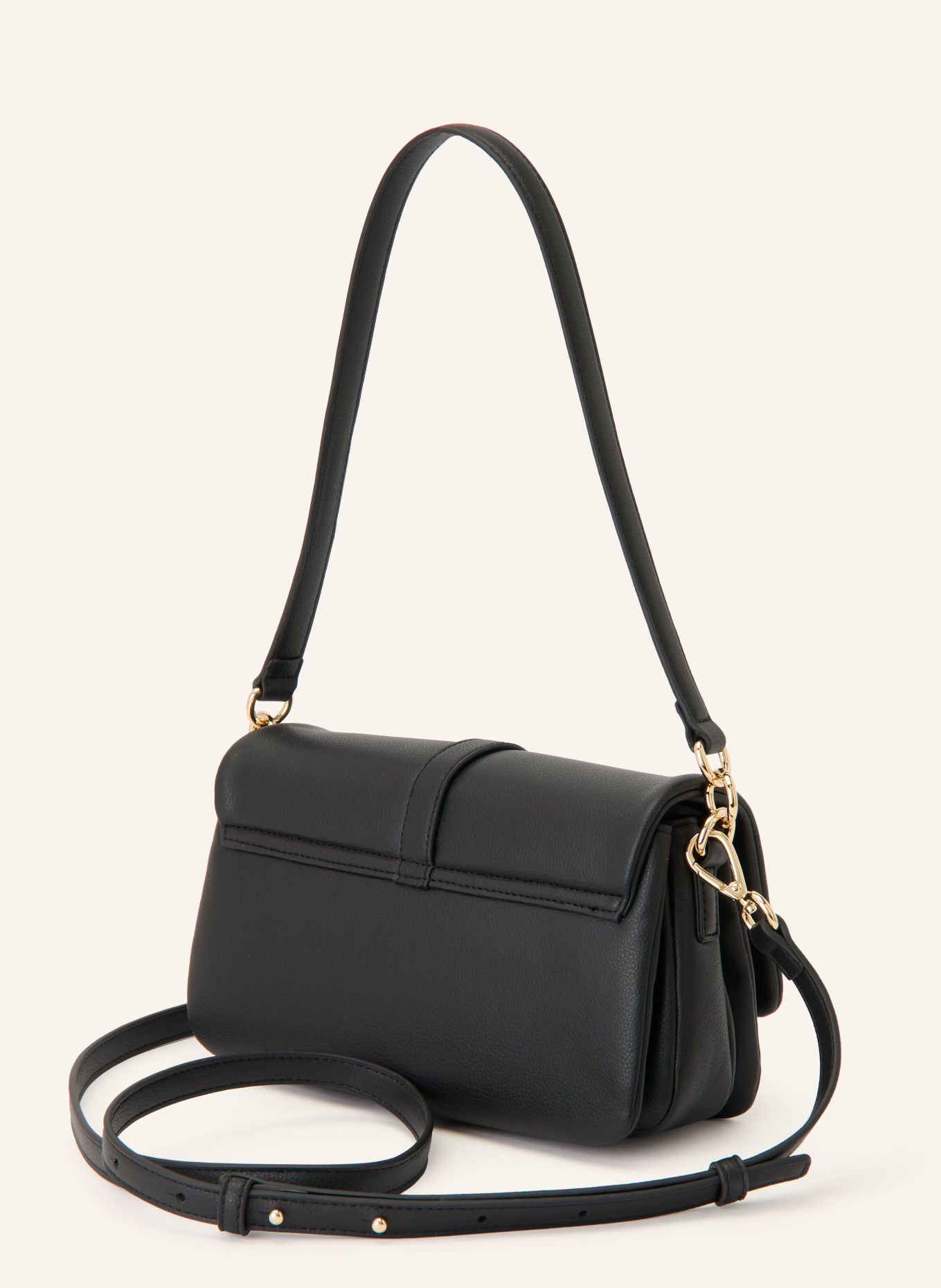 TOMMY HILFIGER Crossbody bag: BLACK / GOLD