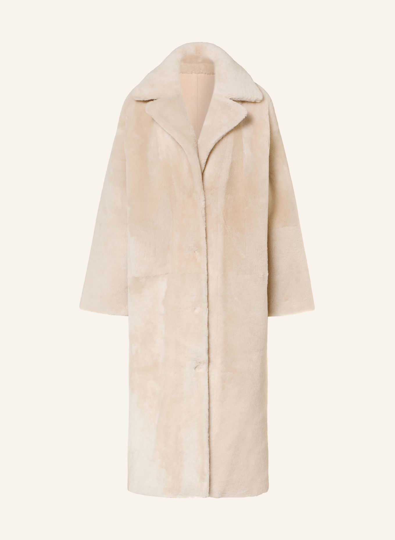 MRS & HUGS Coat: CREAM