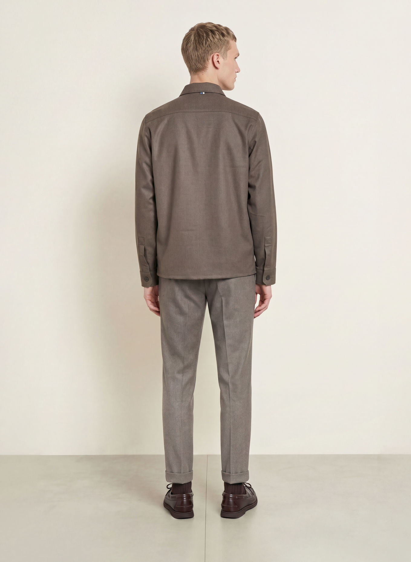 OLYMP Overjacket: TAUPE