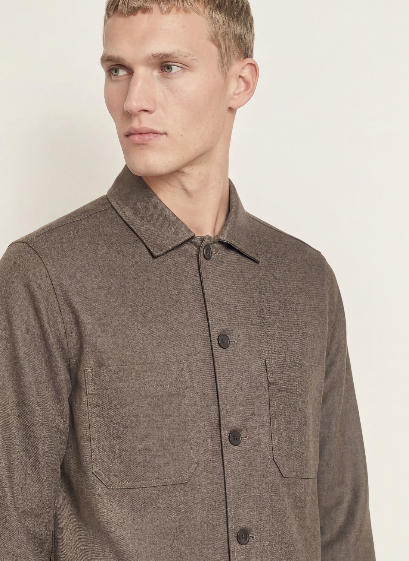 OLYMP Overjacket: TAUPE