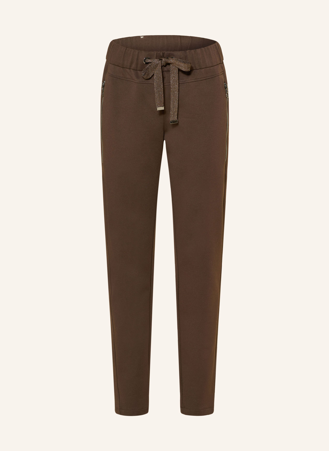 CARTOON Jogging-style trousers: TAUPE