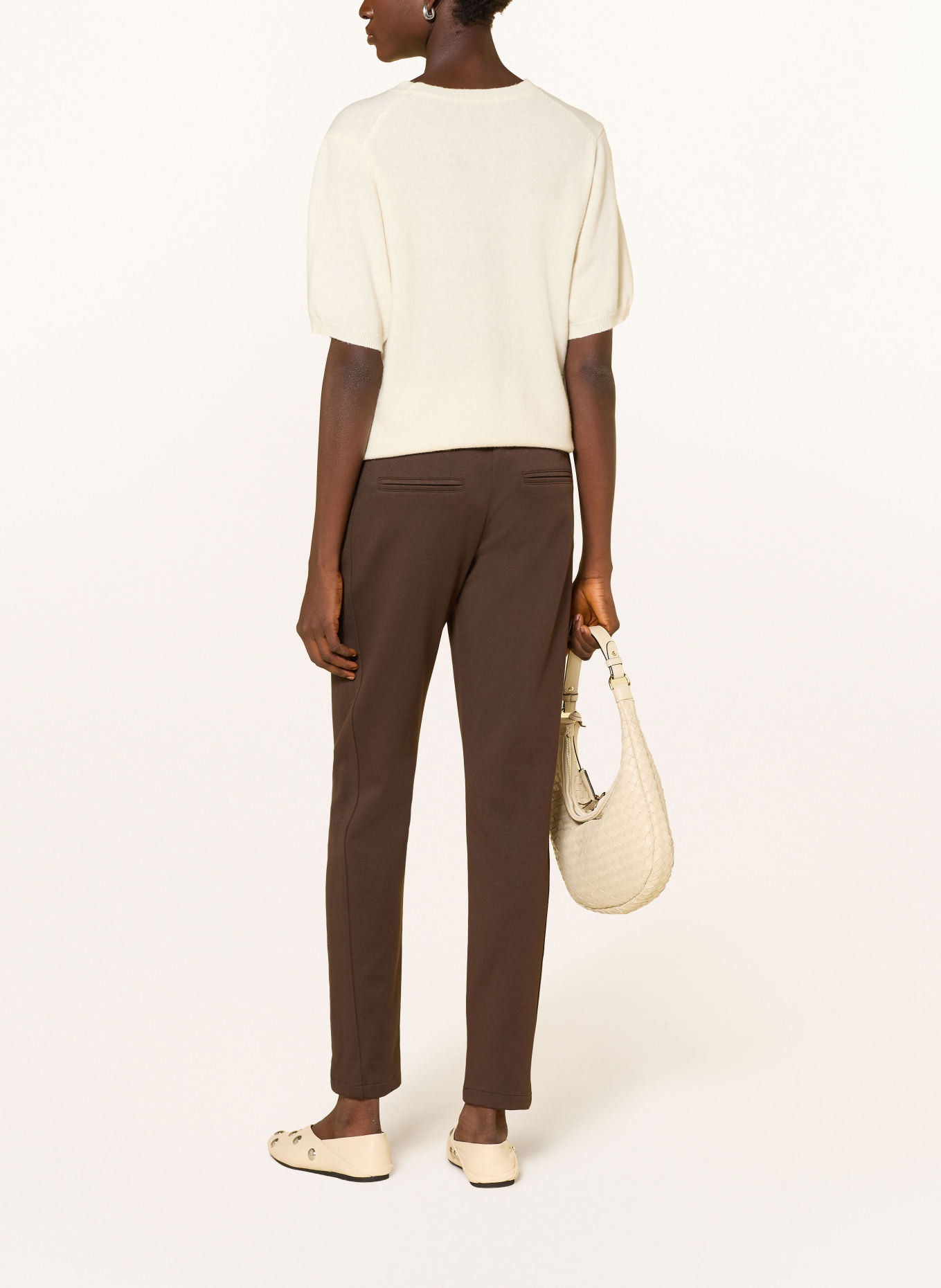 CARTOON Jogging-style trousers: TAUPE