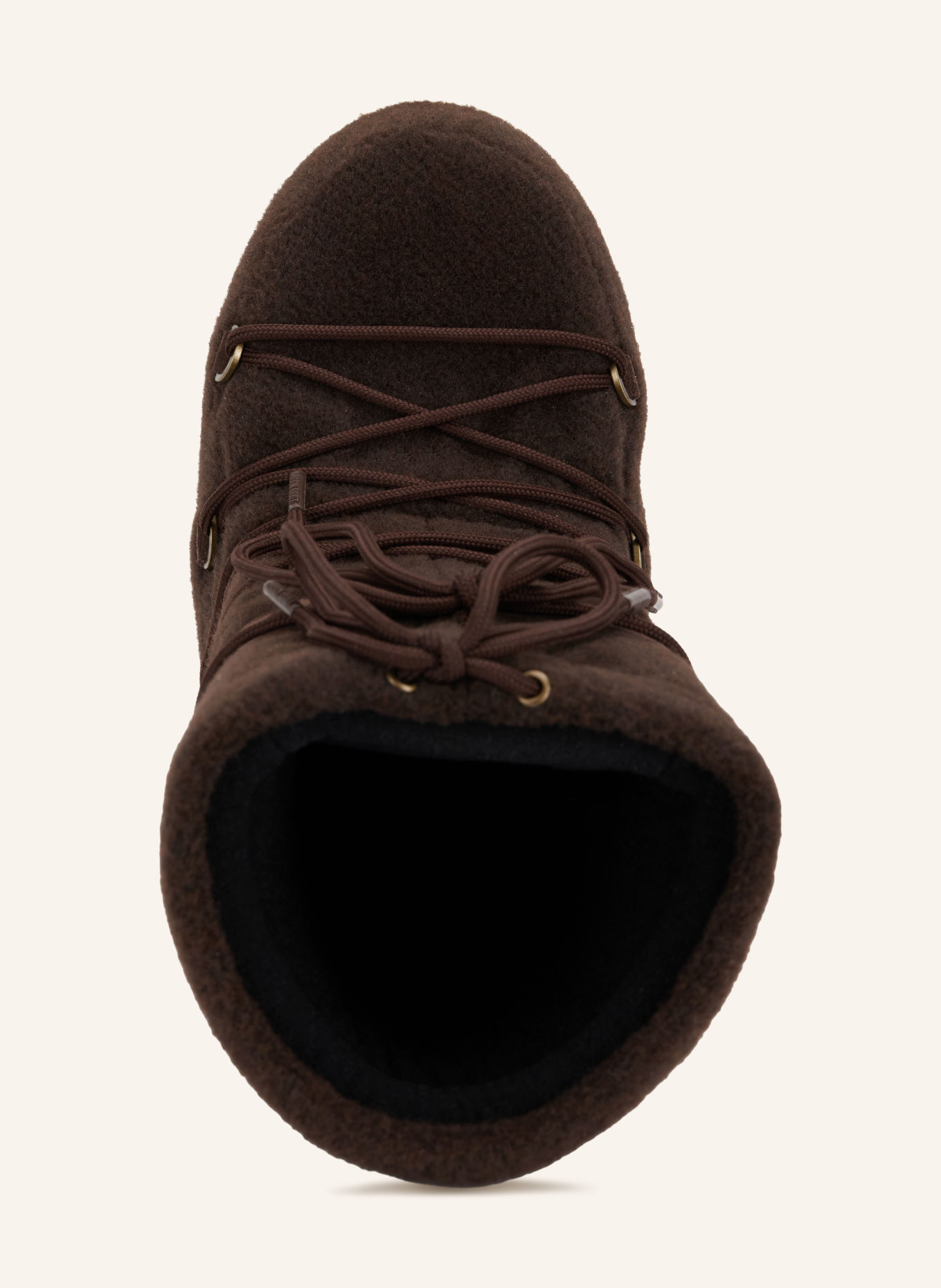 MOON BOOT Moon Boots MB ICON NUBUCK FELT: DUNKELBRAUN
