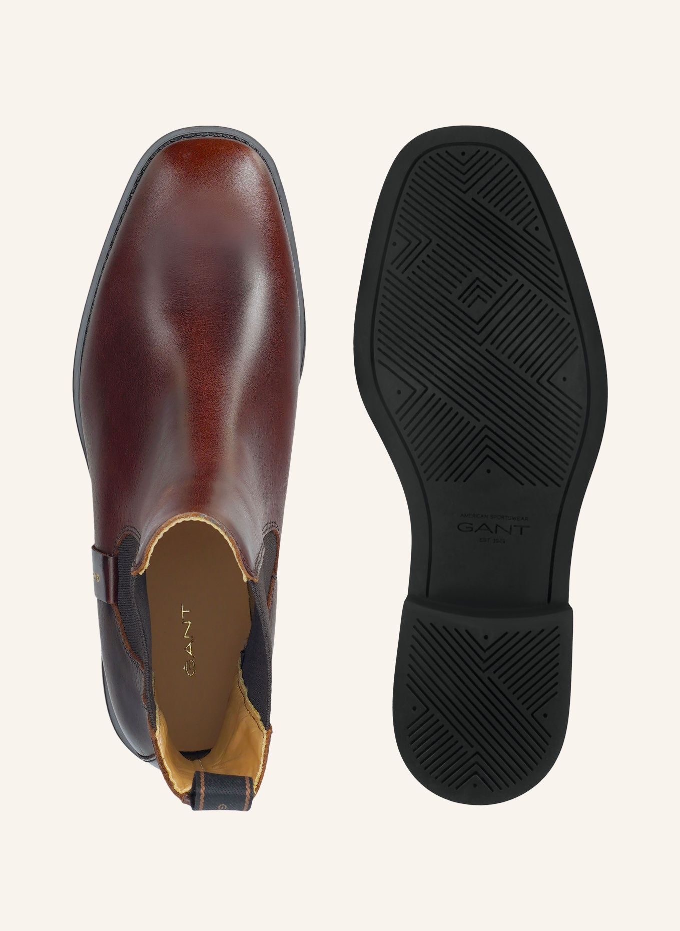 GANT Chelsea boots FAYY: MARRON FONCÉ
