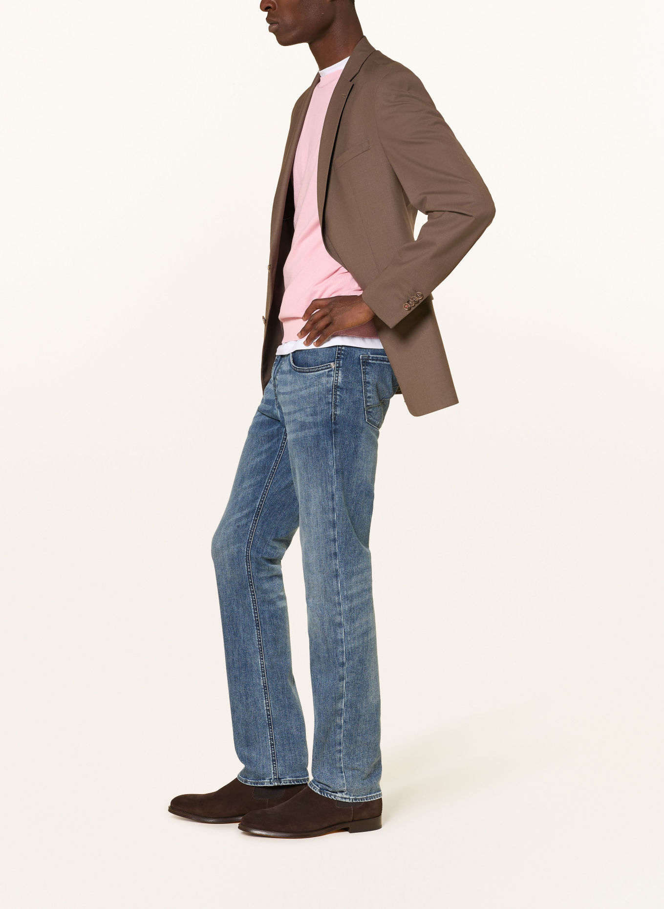 BALDESSARINI Jeans met normale pasvorm: 6822 blue used